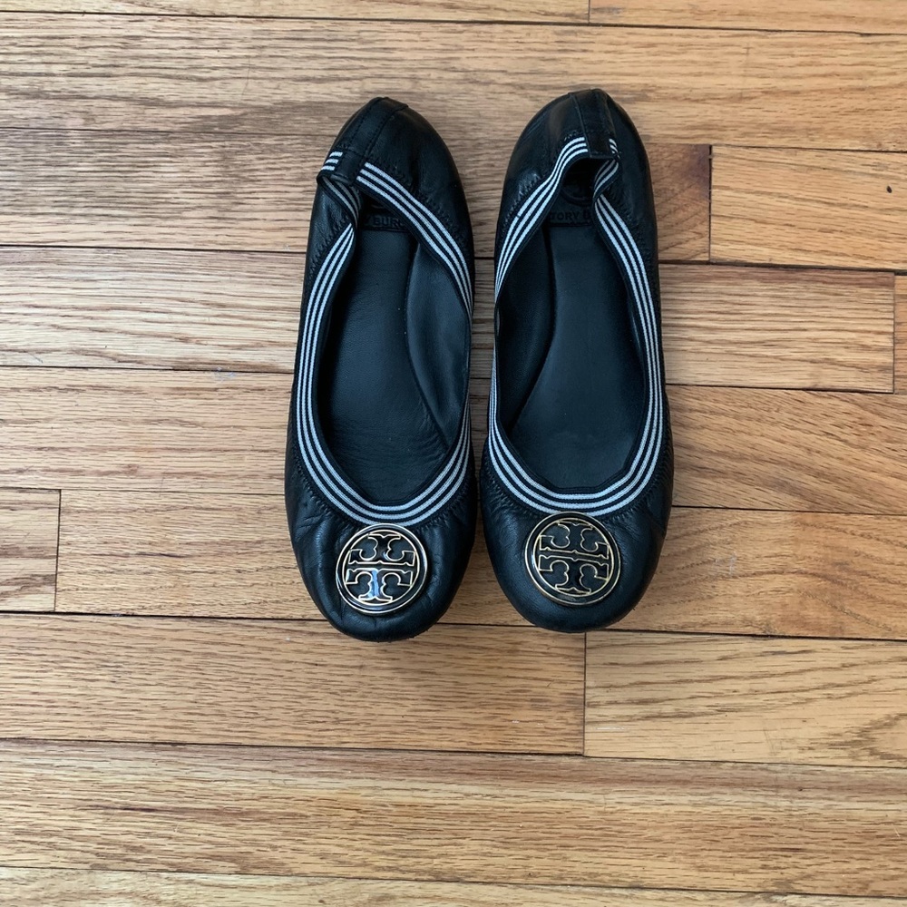 Tory Burch Leather Flats Size 7.5